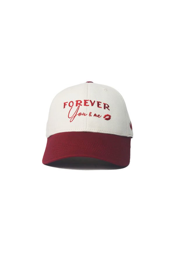 FOREVER YOU & ME-OFF WHITE & MAROON - Image 3