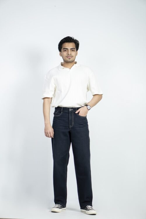 MEN’S  BAGGY JEANS-DARK TIN